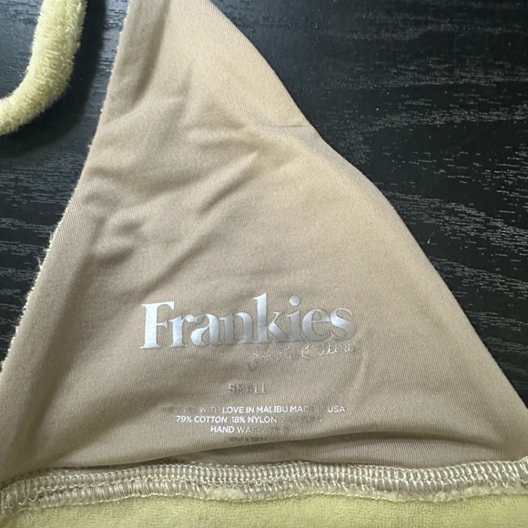 NWOT Frankie’s Bikini Terry Cloth Set 💛💛 - Picture 4 of 7